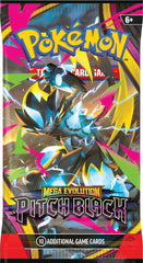 Pokémon TCG Mega Evolution Pitch Black Booster Pack Trading Cards