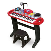 Winfun Keyboard Rock Star Set Red