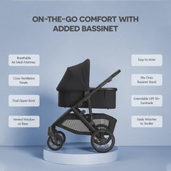 UPPAbaby Vista V3 Stroller Jake Charcoal