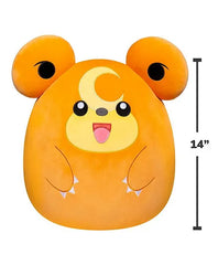 Pokemon Squishmallow Teddiursa Plush
