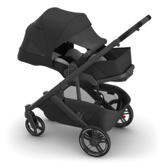 Uppababy Cruz V3 Stroller Jake Charcoal Carbon Frame Black Leather