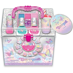Tye Die Butterfly Carryall Cosmetic Set