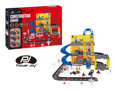 Power Joy Vroom Vroom 3 Floor Construction Garage Playset