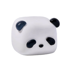 Taba Squishy White Panda Cube - Soft Sensory Fidget Toy for Kids