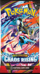 Pokémon TCG Mega Evolution Chaos Rising Booster Pack - Assorted