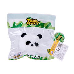 Taba Squishy White Panda Cube - Soft Sensory Fidget Toy for Kids