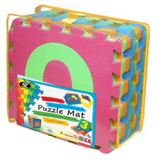 Power Joy Puzzle Mat Number 32X32Cm