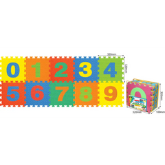 Power Joy Puzzle Mat Number 32X32Cm