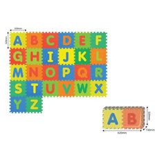 Power Joy Puzzle Mat Alphbet (A-Z) 26Pcs 12