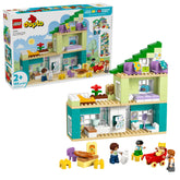 Lego Duplo Modern Family House With Figuure 3-in-1