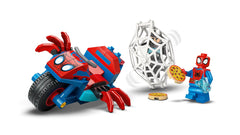 Lego Marvel Spidey On Motrcycle Vs Rhino Building Toys