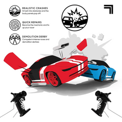 Sharper Image RC Demolition Car 2Pack B/O