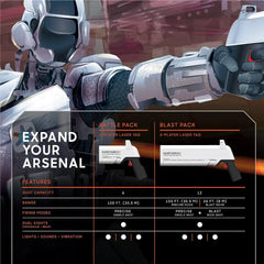 Lasertag Handtank Blaster Battery Operated