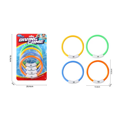 DIVING RING TOYS 4 PIECES