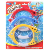 Diving Fish Ring Toys 3pieces