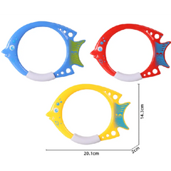 Diving Fish Ring Toys 3pieces