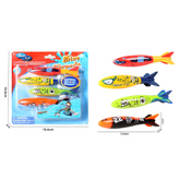 DIVING TORPEDO TOYS 4PIECES