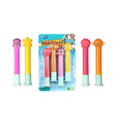Diving Sea Animal Sticks 4pcs