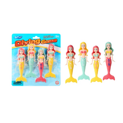 Diving Mermaid Toys 4pcs