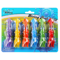 DIVING SQUID TOYS 6PIECES