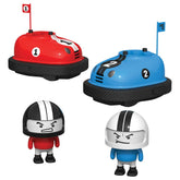 Sharper Image RC Speed Bumper Red and Blue Rag Battery Operated