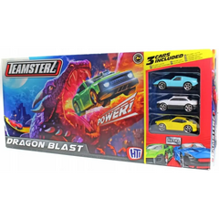 Teamsterz B/M Dragon Blast With 3 Cars