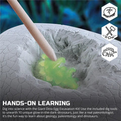Discovery Giant Dino Egg Excavation Kit