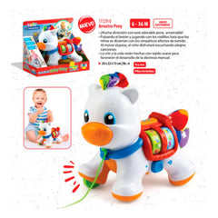 Clementoni Baby Pull Along Pony