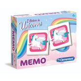 Clementoni Memo Pocket Unicorn