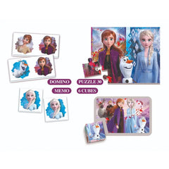 Clementoni Edukit Game Frozen 2 4 In 1