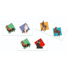 Clementoni Domino Pocket Farm Animals