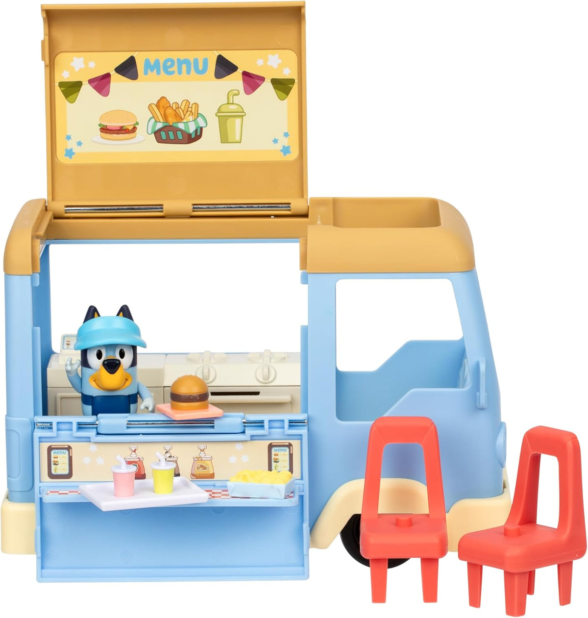 Bluey Lets Play Chef Food Truck Play