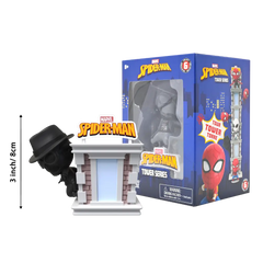 Spiderman Tower Series with Window Box 6Asst
