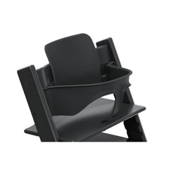 Stokke Tripp Trapp High Chair Black with Baby Set and Tray Bundle