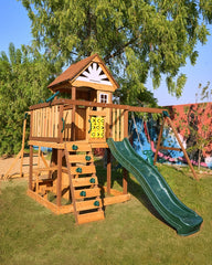 Dynamic Sports Arabian Ibex Wooden Swing Set