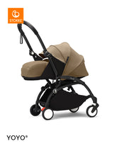 Stokke YOYO3 Black Frame & 6+ Toffee Bundle