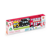 Early Learning Centre Wooden London Vehicle Set