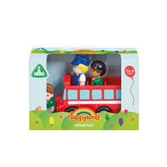ELC Happy Land School Bus 3 Figs