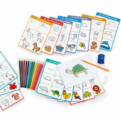 ELC Art And Craft Learn To Draw Animal Set