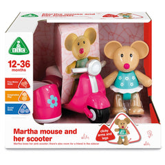ELC Development Wall Martha Mouse & Her Scooter