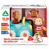 Early Learning Centre Monty Monkey And His Motor Car