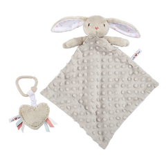 ELC Baby Bunny With Love Gift Set Grey