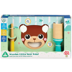 ELC Classic Wood Little Bear Band