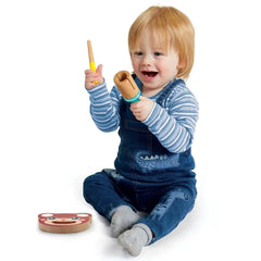 ELC Classic Wood Little Bear Band