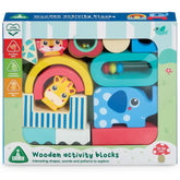 ELC Classic Wood Activity Play Blocks