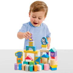 Elc Classic Wood Tub Of Blocks