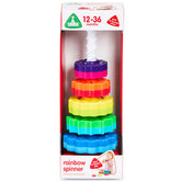 Early Learning Centre Rainbow Spinner Sensory Stacking Toy