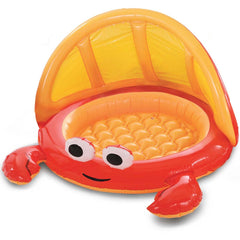 ELC Outdoor Crab Baby Pool With Shade
