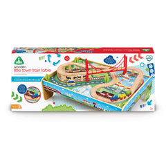 ELC Classic Wood Train Table
