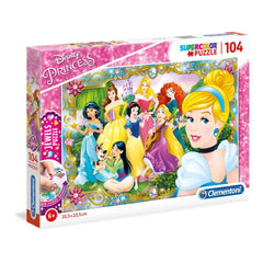 Clementoni Puzzle Jewels Princess 104-pieces